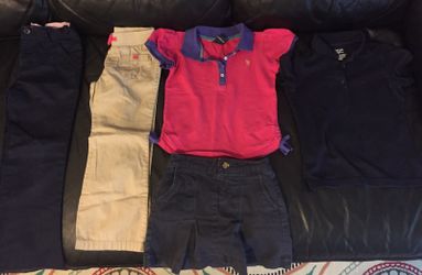 5 Pieces Girl School Uniform size XS and 5