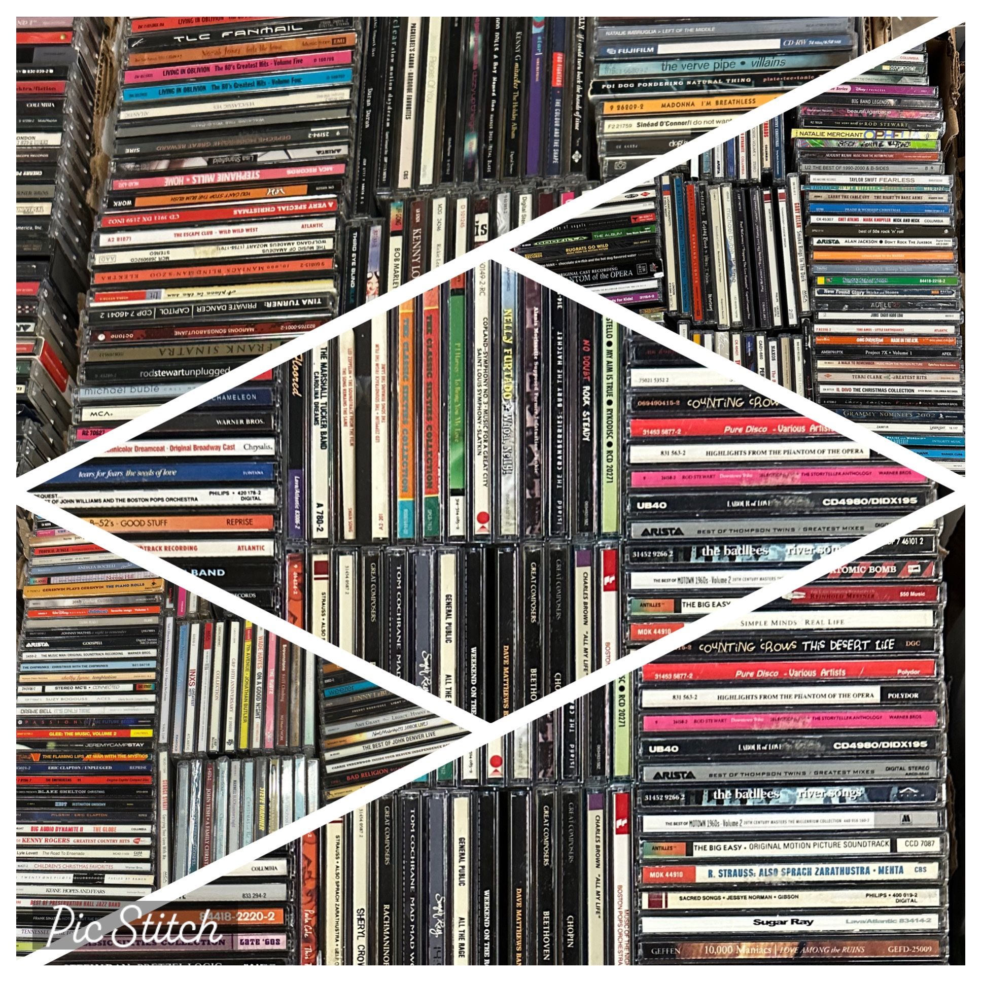CD Sale - 50 Cents Each Or 3 For $1