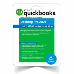 QuickBooks Desktop Pro 2021 EDITION 