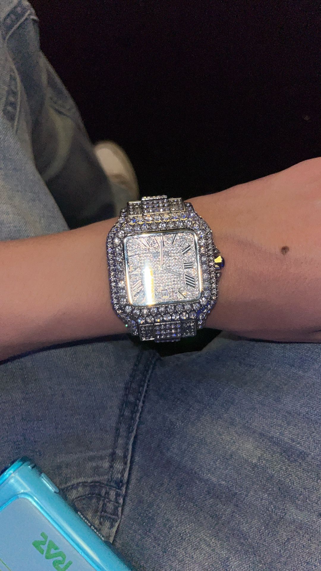 Cartier Iced Out Watch