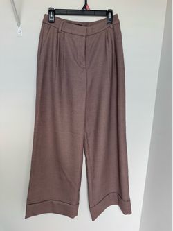 Size 6R - Express Stylist Wide Leg High Rise Pants
