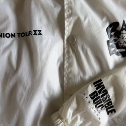 Invisible Bully x Bad Boy Records 20th Anniversary Reunion Tour Jacket (2016)  Size Medium