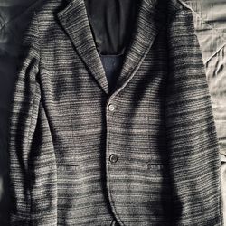 armani collezioni Men’s Knit Blazer - Medium