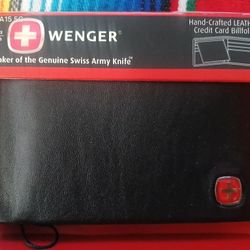 Wenger credit card billfold wallet. 