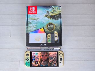 Nintendo Switch OLED - 150 Games + FreeShops + Movies + GTA 5 + Retros