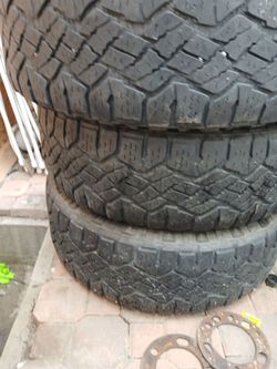 JUEGO DE YANTAS BFGOODRICH 17