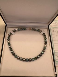 Tahitian Black Pearl Necklace