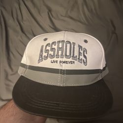 Assholes Live Forever Hat New