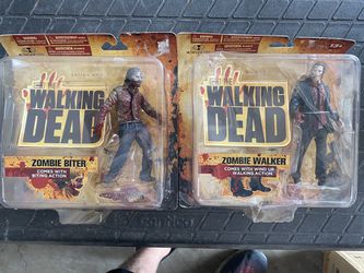 The Walking Dead series one action figures.