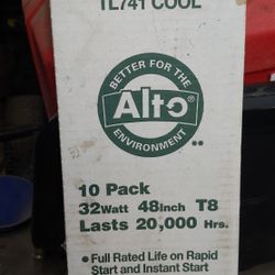Brand New Four Foot T8 Bulbs Plus 8 Used Ones