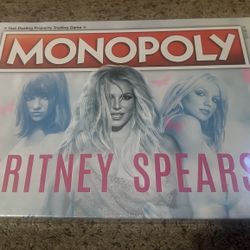 USAopoly Collector’s Edition Monopoly Brittany Spears New Sealed
