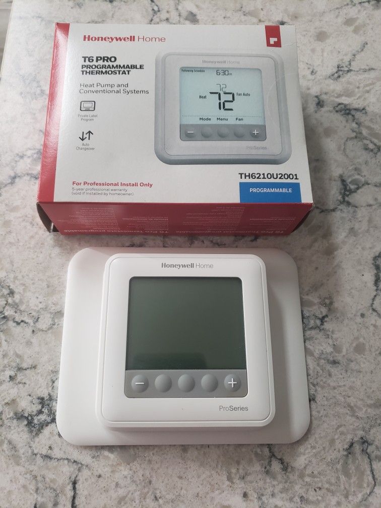 T6 PRO Programmable Thermostat by Honeywell 