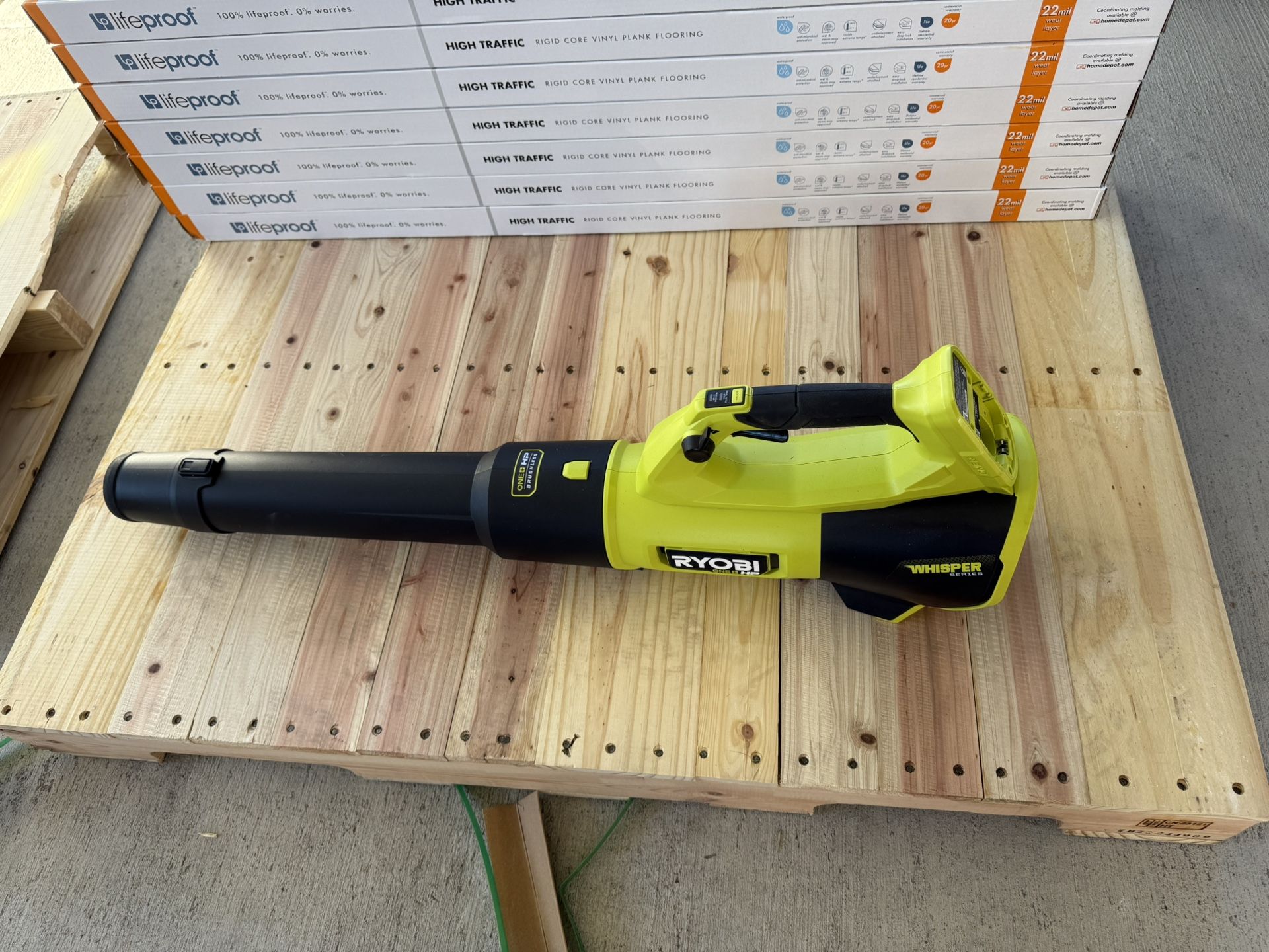 Ryobi Brushless Leaf Blower Battery Not Included. 