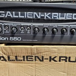 Bass  Guitar Amp By Gallien-Kruger Fusion 550