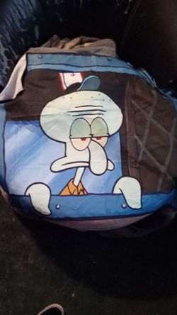 Squidward Krusty krab banner SpongeBob