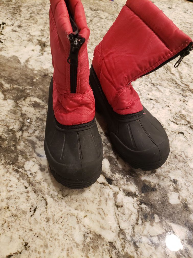 Girl's snow boots
