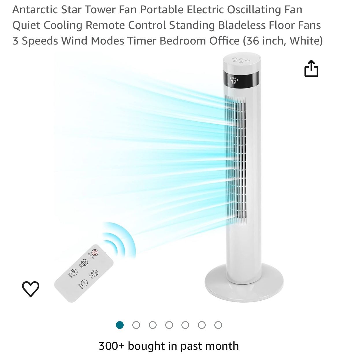 Portable Tower Fan