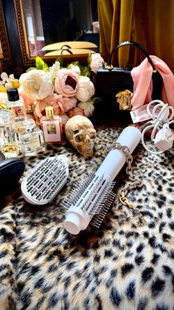 The T3 AireBrush Duo White Round Hair Brush Styling Tool