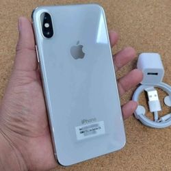 iPhone X, Factory Unlocked,  Excellent Condition.  Like New 