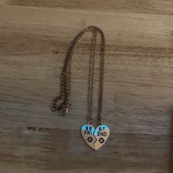 Golden Necklace For Friends 