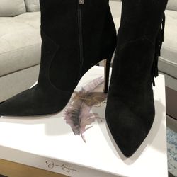 Jesica Simpson Fringe Bootie 