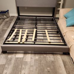 Queen-size bed frame