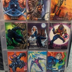 Marvel trading Cards 1-100 jusko