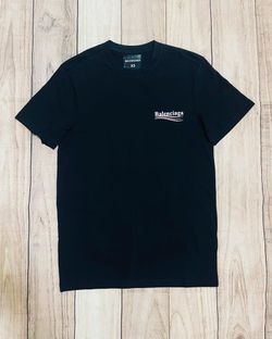 Balenciaga Tshirt Black And White 