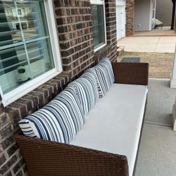 Outdoor Rattan 3-Seat Sofa