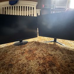 Two 27inch Acer Gaming Monitors 