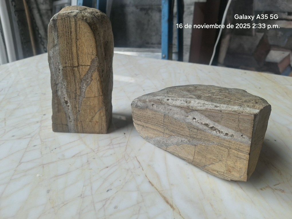 decorative natural river stone $50 for both