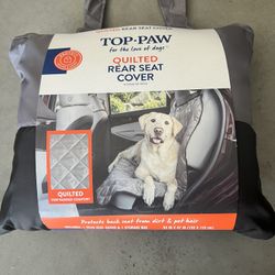 Top Paw Rear Seat Cover For Dogs/pets
