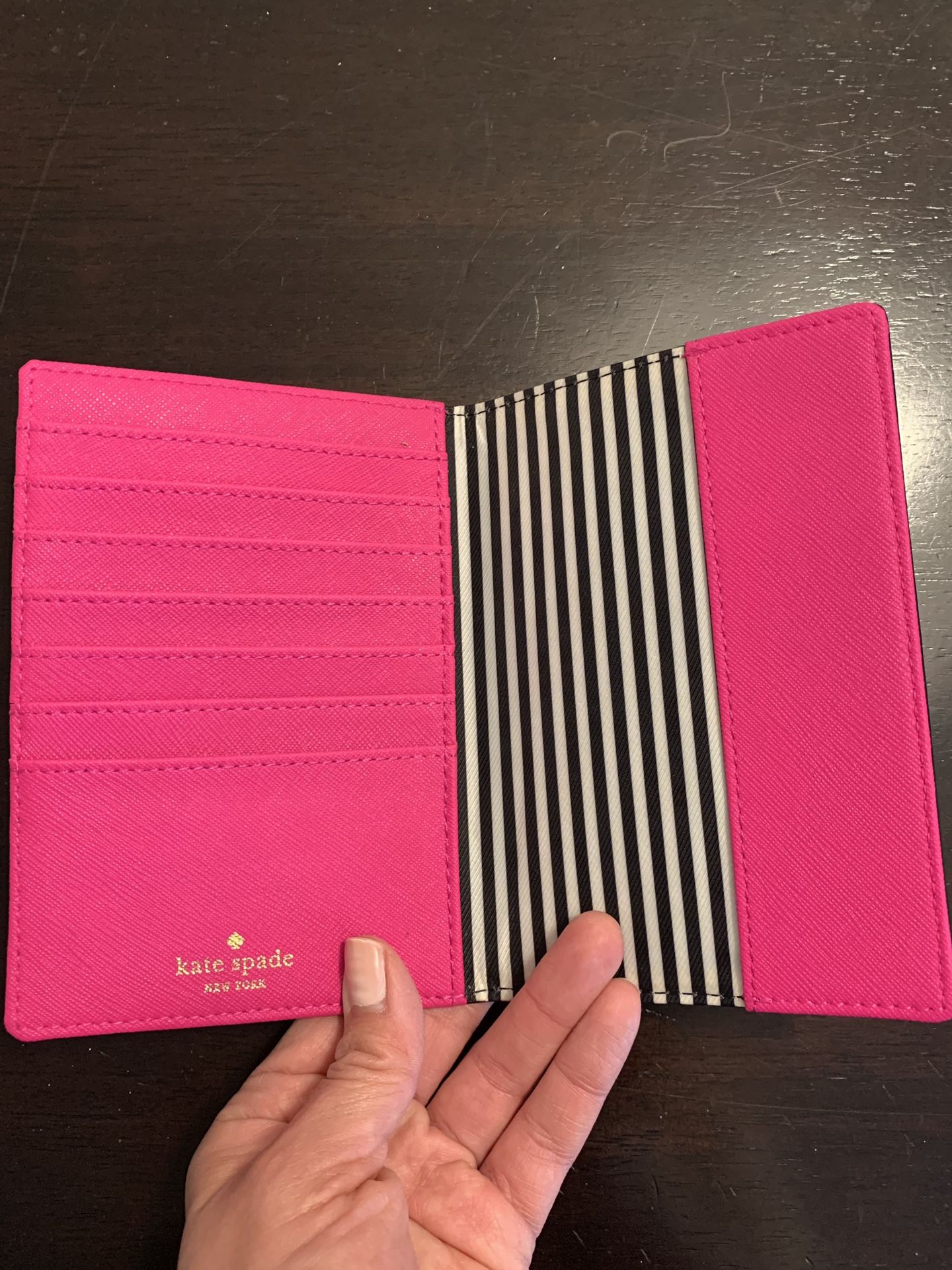 Kate Spade Passport Holder Pink Girls accessories