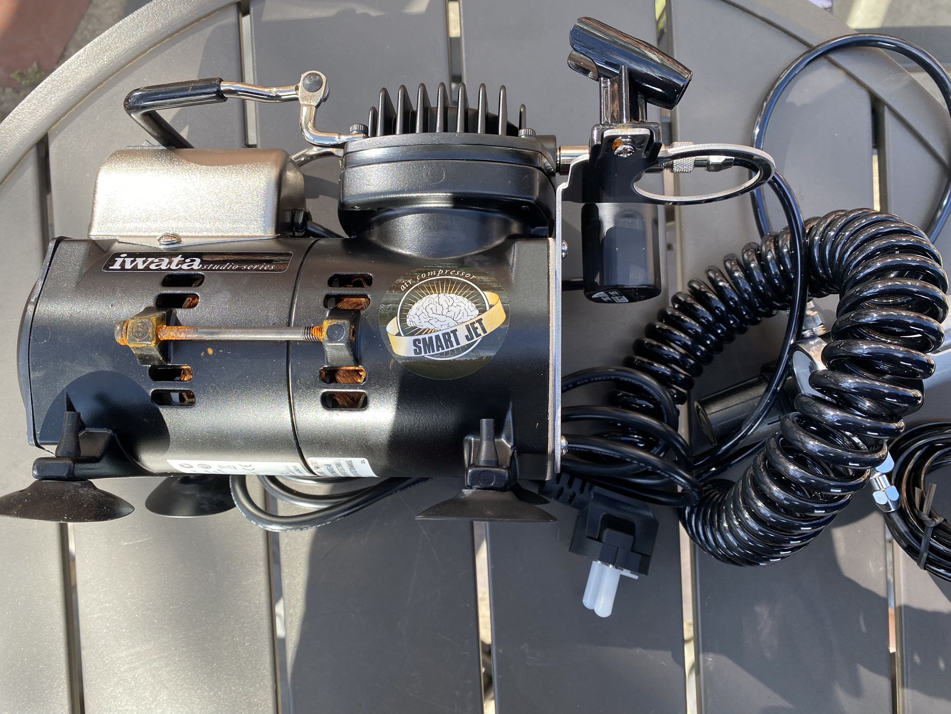 Iwata Smart Jet Airbrush Compressor (with Smart Technology