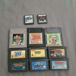 Gameboy Games Lot