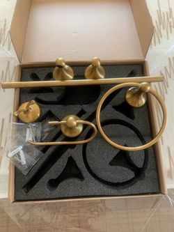 Brass Bathroom set New