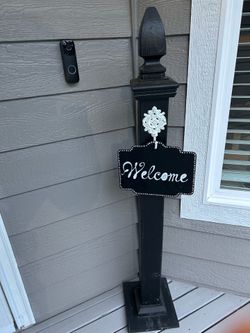 Welcome Sign, Reversible