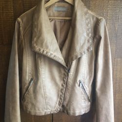 Bogatelle Women Leather Jacket, L