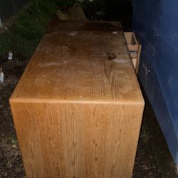 Free wood desk