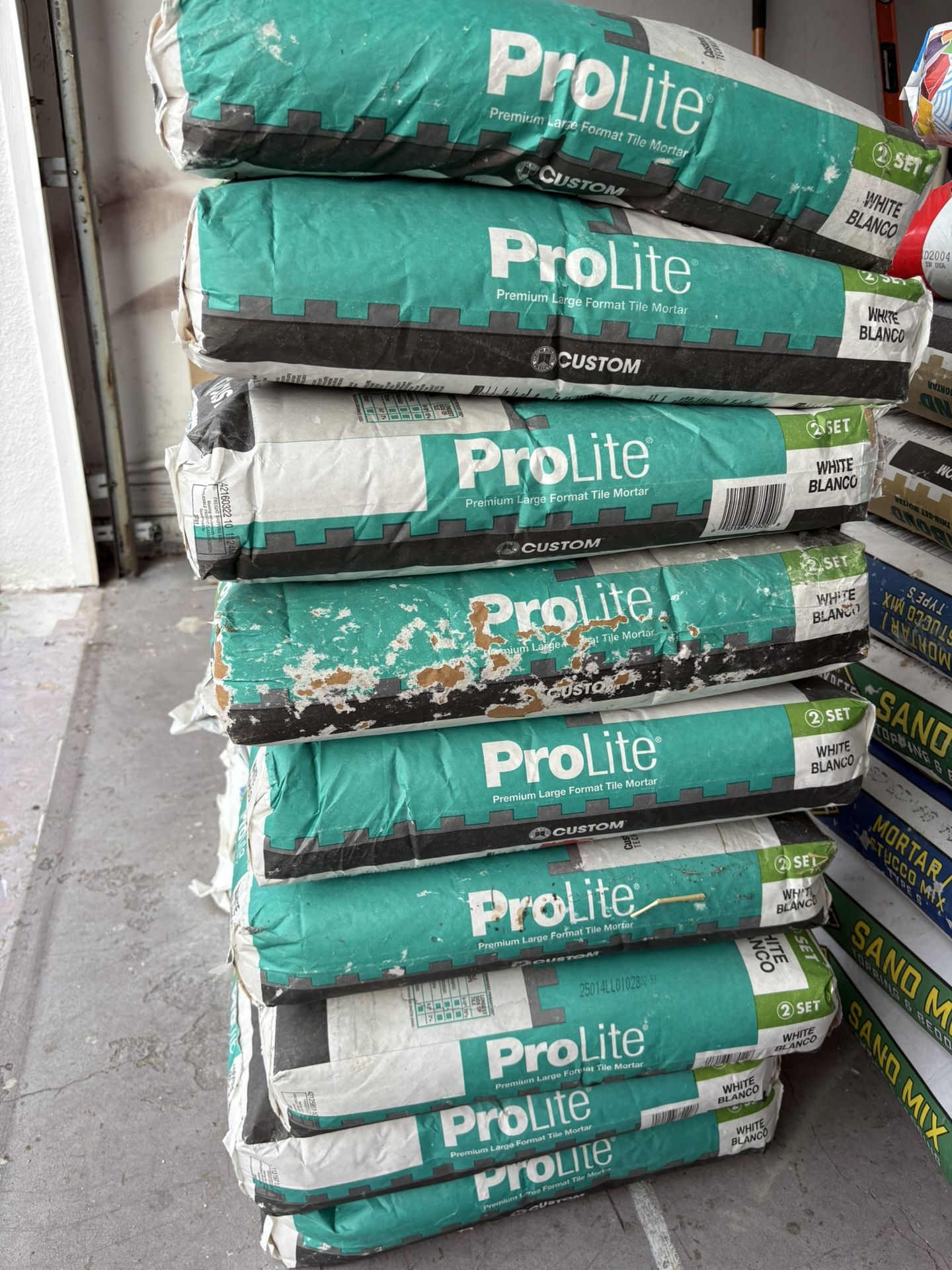 Prolite Thinset Mortar 