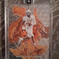 2024 the national panini VIP Shedeur Sanders /25  Colorado Cleveland Browns