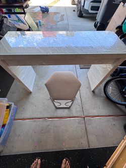 IKEA Makeup Table & Chair