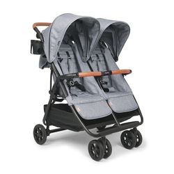 Zoe Twin+ Double Travel Stroller And Many Accessories