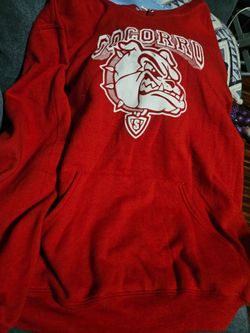 Socorro Bulldogs Red Crewneck Sweatshirt