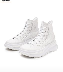 White High Top Platform Converse