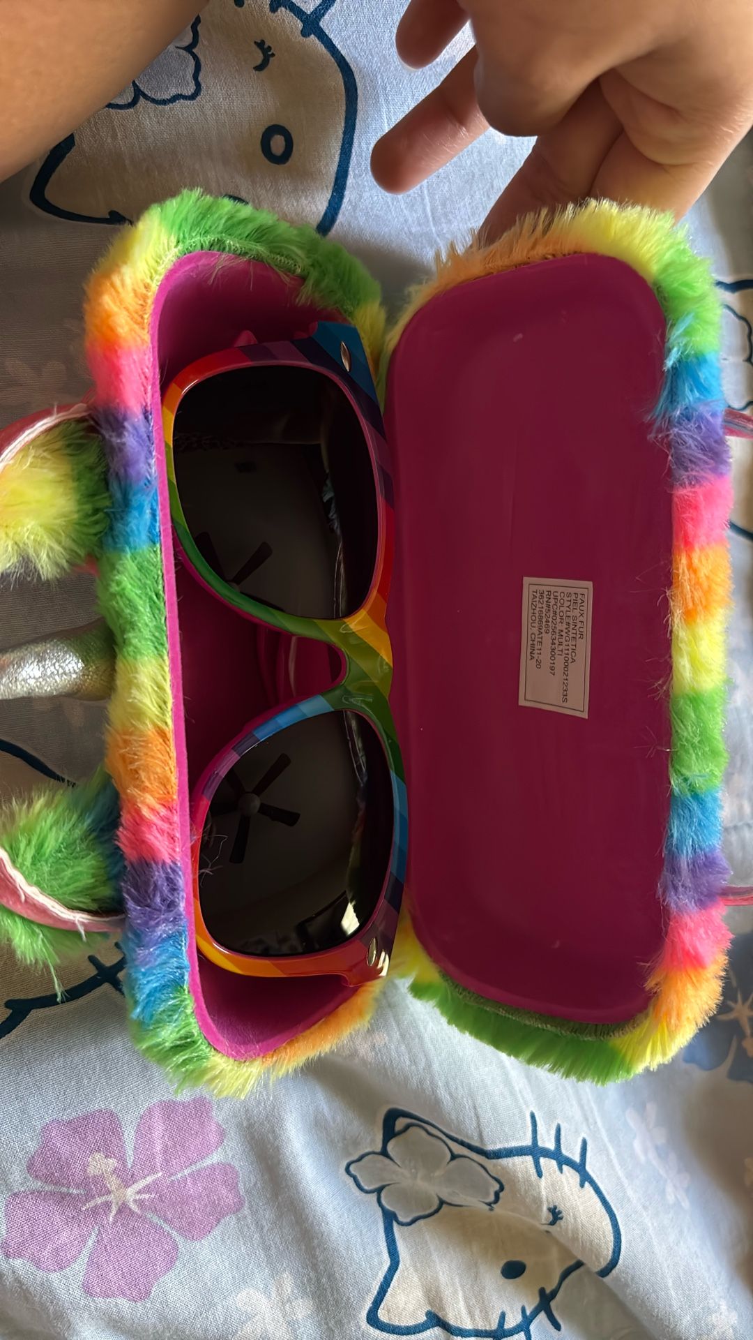Multicolor Eyeglass Case