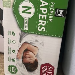 Premium Newborn Diapers 
