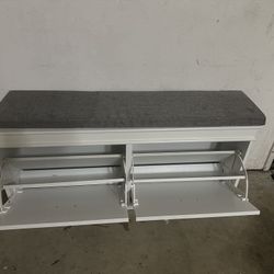 Shoe Rack Witb Seating 