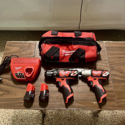 Milwaukee M12 2-Tool Combo Kit