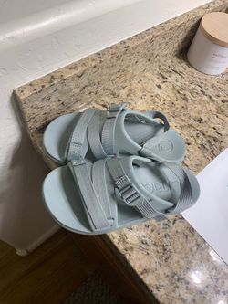 Baby blue/green CHACOS